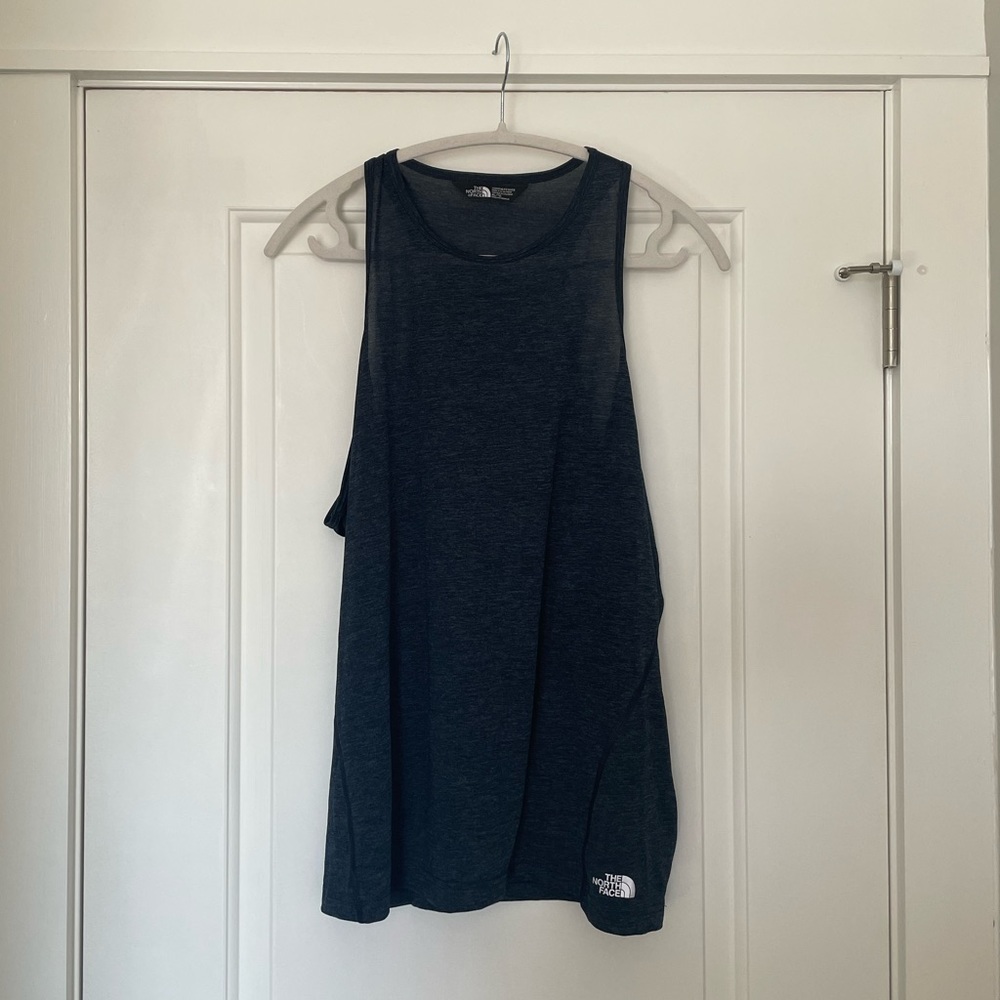 The North Face - Navy Womens FlashDry Tank top